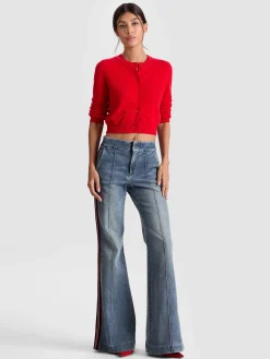 Alice and Olivia CARDIGANS*DOLLIE CASHMERE CARDIGAN