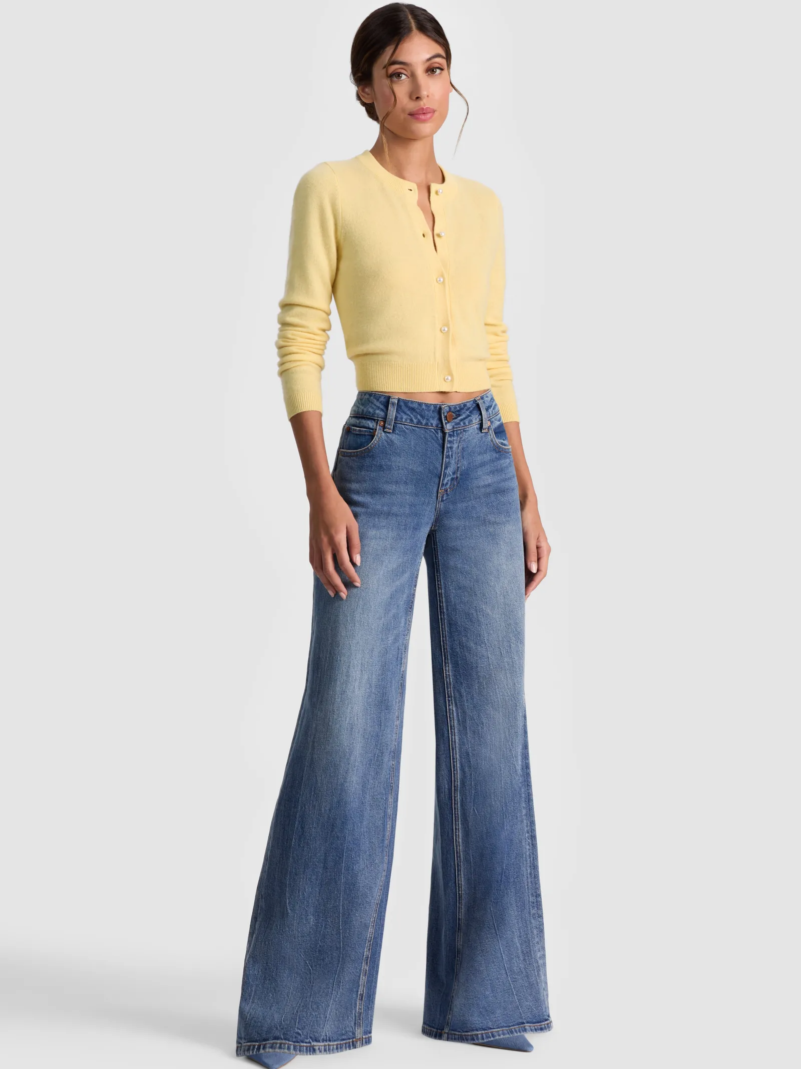Alice and Olivia CARDIGANS*DOLLIE CASHMERE CARDIGAN