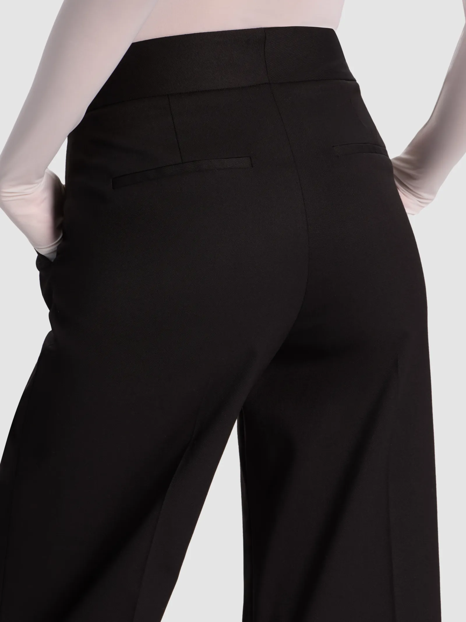 Alice and Olivia WIDE LEG*DYLAN CROPPED TROUSER