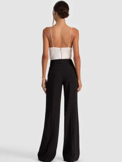 Alice and Olivia WIDE LEG*DYLAN PANT