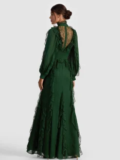 Alice and Olivia MAXI*ELEA MAXI DRESS