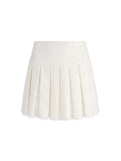 Alice and Olivia MINI*EMILIE TWEED MINI SKIRT