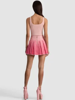 Alice and Olivia MINI*EMILIE TWEED MINI SKIRT