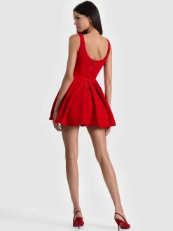 Alice and Olivia MINI*ESTRELLA MINI DRESS