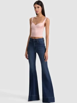 Alice and Olivia CROP TOPS*EVE BUSTIER TOP