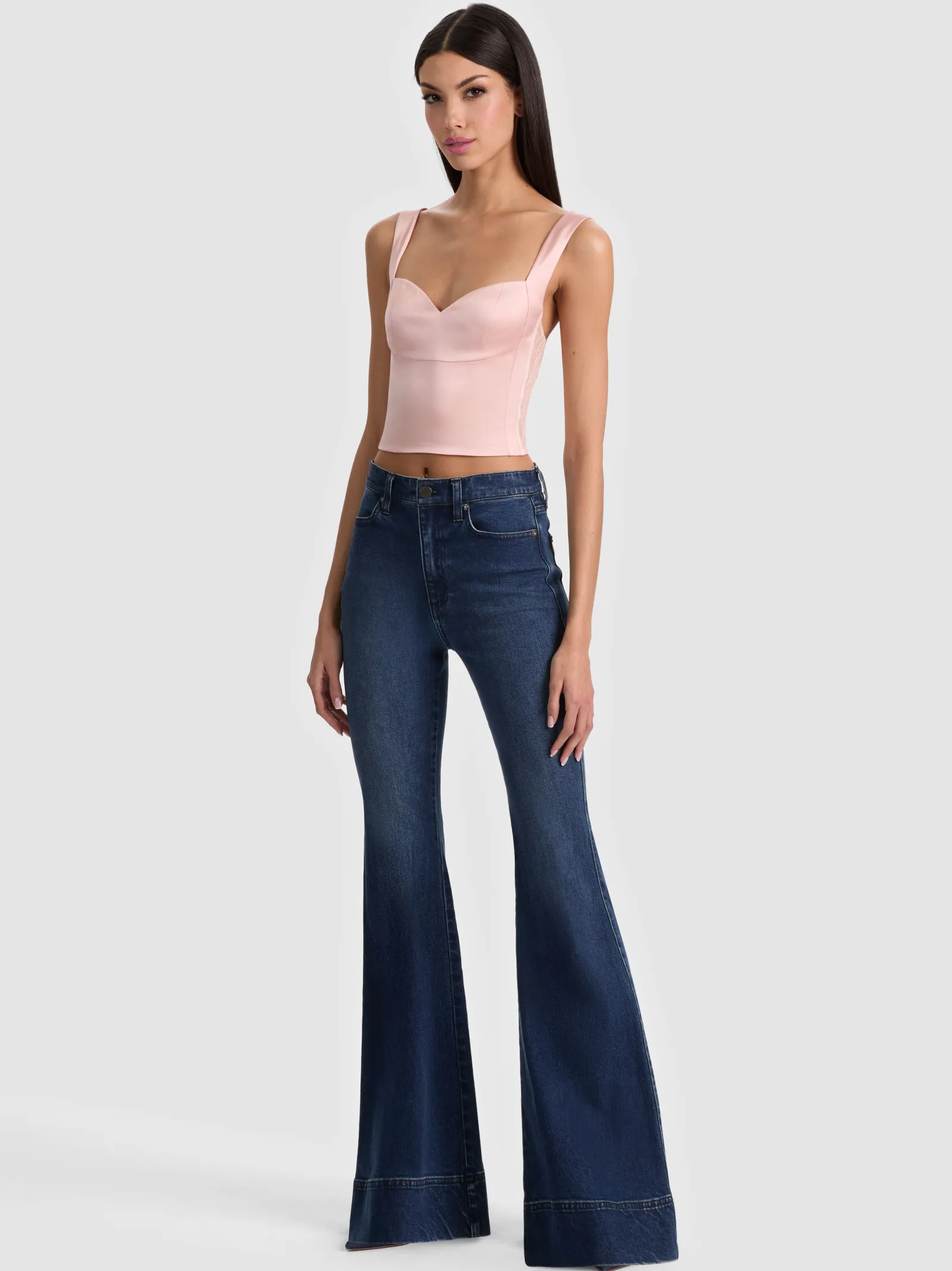 Alice and Olivia CROP TOPS*EVE BUSTIER TOP