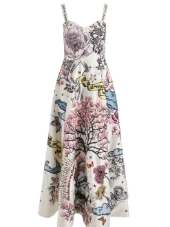 Alice and Olivia MAXI*FIA EMBELLISHED MAXI GOWN