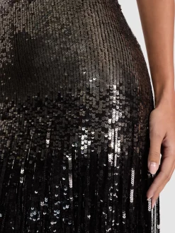 Alice and Olivia MAXI*FIFI EMBELLISHED GOWN