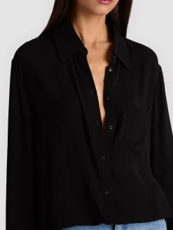 Alice and Olivia BLOUSES*FINELY OVERSIZED BUTTON DOWN