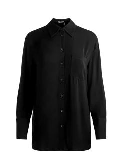 Alice and Olivia BLOUSES*FINELY OVERSIZED BUTTON DOWN