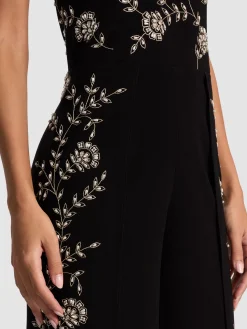 Alice and Olivia JUMPSUITS + ROMPERS*GATZ EMBELLISHED JUMPSUIT