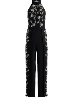 Alice and Olivia JUMPSUITS + ROMPERS*GATZ EMBELLISHED JUMPSUIT