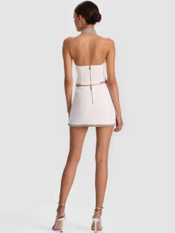 Alice and Olivia TANKS*GATZ EMBELLISHED TOP