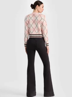 Alice and Olivia CARDIGANS*GRACE CASHMERE CARDIGAN