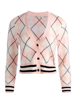 Alice and Olivia CARDIGANS*GRACE CASHMERE CARDIGAN