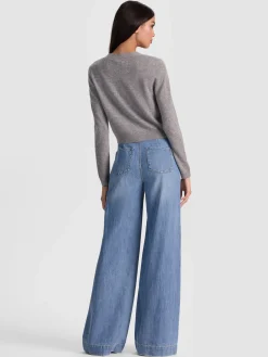 Alice and Olivia CARDIGANS*GRACE CASHMERE CARDIGAN