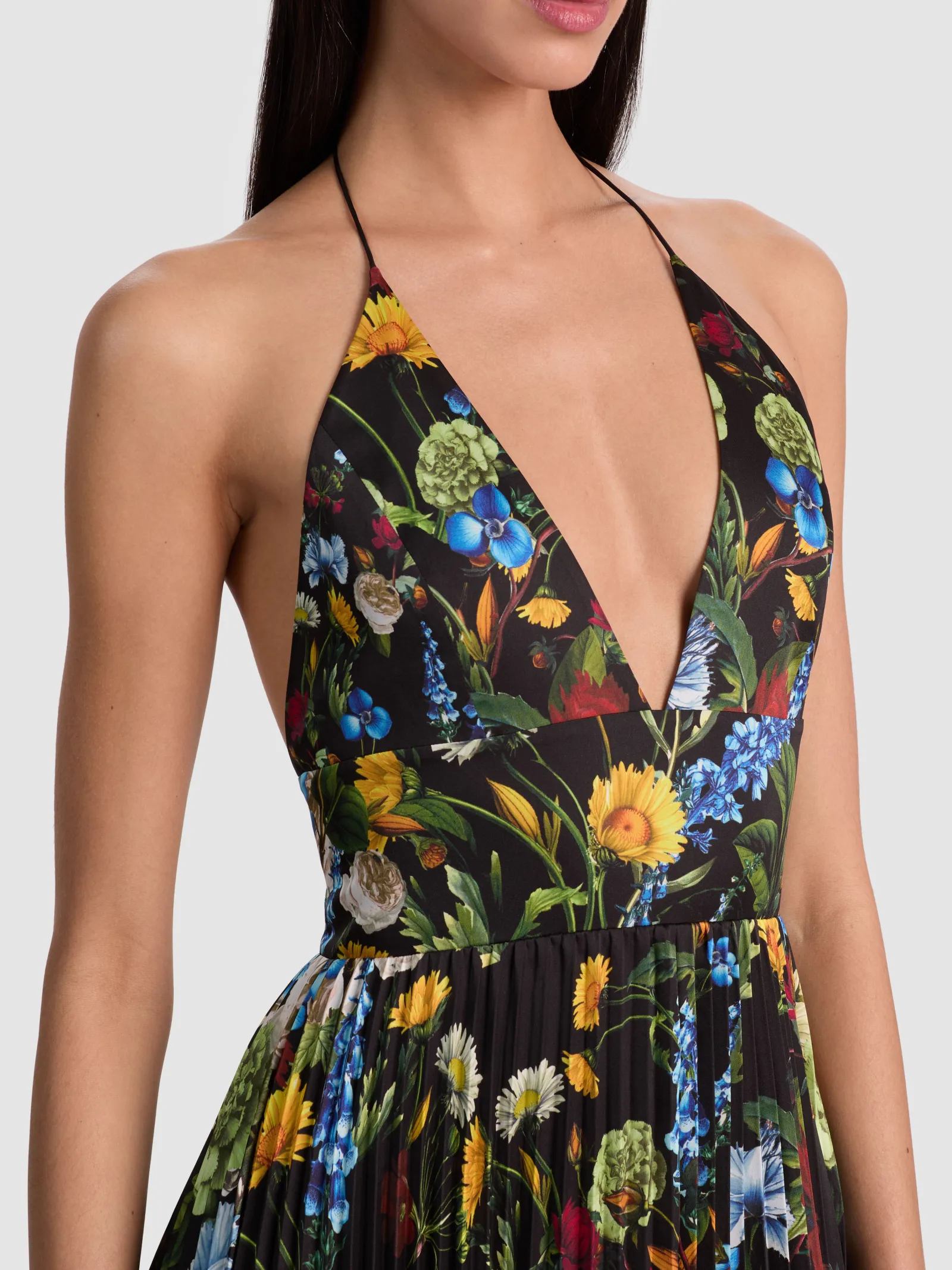 Alice and Olivia MAXI*HANNAH MAXI DRESS