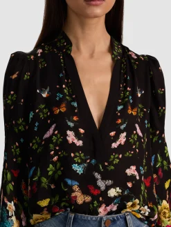 Alice and Olivia BLOUSES*HELEN BLOUSE