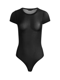 Alice and Olivia BODYSUITS*HOTTIE SHORT SLEEVE BODYSUIT