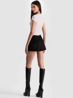 Alice and Olivia BODYSUITS*HOTTIE SHORT SLEEVE BODYSUIT