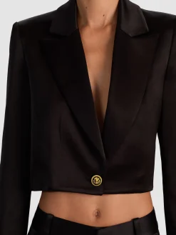 Alice and Olivia BLAZERS*INES CROPPED BOXY BLAZER