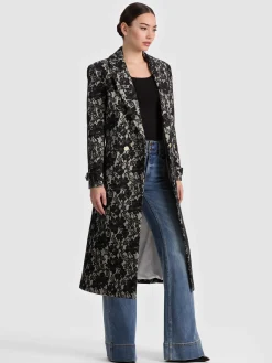 Alice and Olivia COATS*JIMMY LACE COAT