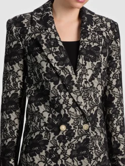 Alice and Olivia COATS*JIMMY LACE COAT