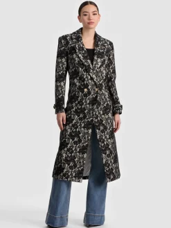 Alice and Olivia COATS*JIMMY LACE COAT