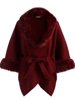 Alice and Olivia ANDREW PANT|JADE MESH BUTTON DOWN*JOANNE SWEATER COAT
