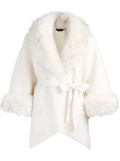 Alice and Olivia ANDREW PANT|JADE MESH BUTTON DOWN*JOANNE SWEATER COAT