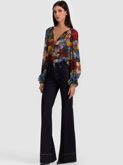 Alice and Olivia BLOUSES*JOSEPHINE BLOUSE