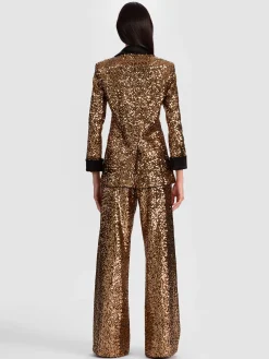 Alice and Olivia BLAZERS*JUSTIN SEQUIN BLAZER