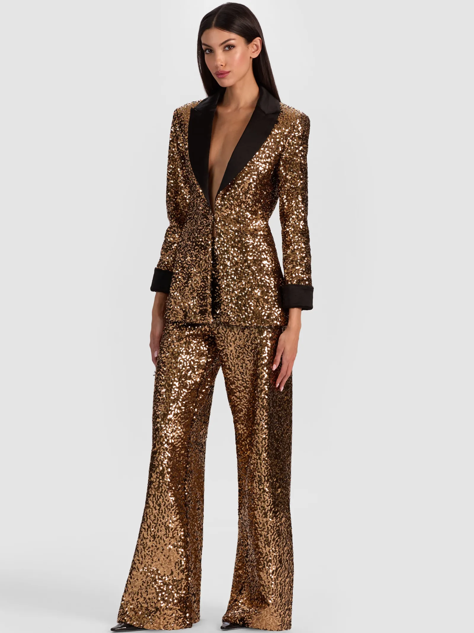 Alice and Olivia BLAZERS*JUSTIN SEQUIN BLAZER