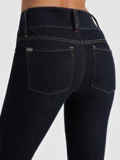 Alice and Olivia JEANS*KAI LOW RISE CAPRI JEAN