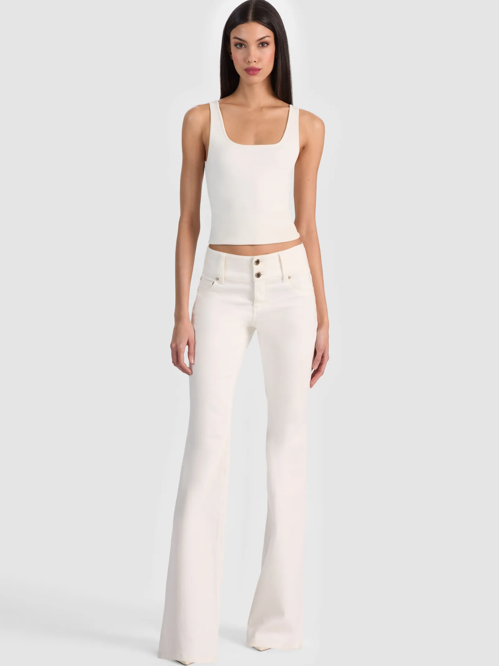 Alice and Olivia JEANS*KAI LOW RISE JEAN
