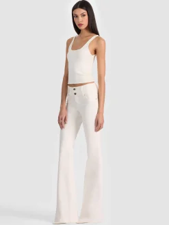 Alice and Olivia JEANS*KAI LOW RISE JEAN