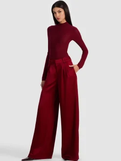 Alice and Olivia WIDE LEG*KENNEDY TROUSER