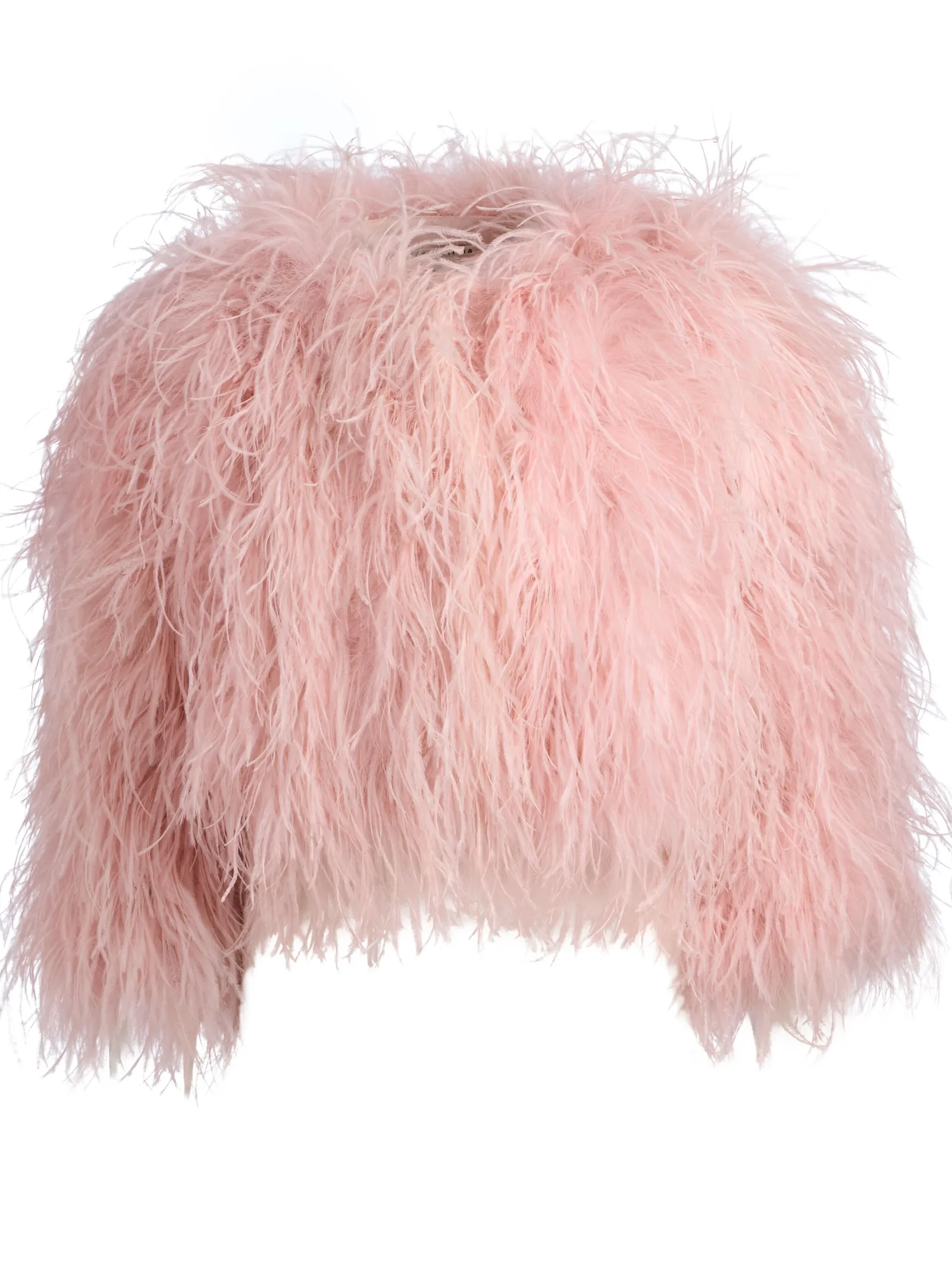 Alice and Olivia JACKETS*KIDMAN FEATHERED JACKET