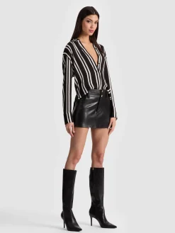 Alice and Olivia MINI*LAIKA VEGAN SKIRT