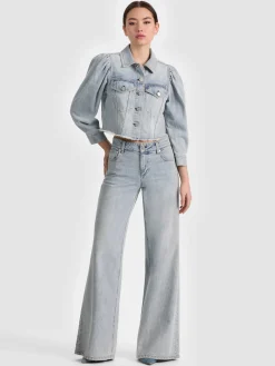 Alice and Olivia DENIM*LANA DENIM JACKET