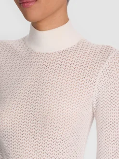 Alice and Olivia PULLOVERS*LANIE POINTELLE PULLOVER