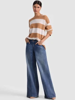 Alice and Olivia PULLOVERS*LAURA CASHMERE PULLOVER