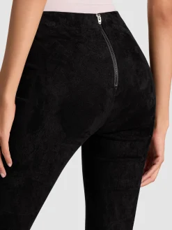 Alice and Olivia LEATHER AND SUEDE*LENNOX SUEDE LEGGING