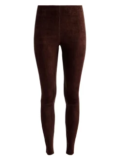 Alice and Olivia LEATHER AND SUEDE*LENNOX SUEDE LEGGING