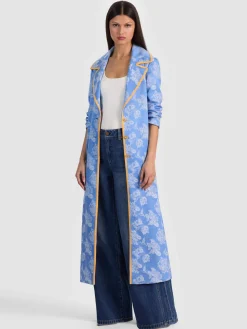 Alice and Olivia COATS*LEVINE DOUBLE BREASTED COAT
