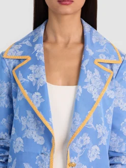 Alice and Olivia COATS*LEVINE DOUBLE BREASTED COAT