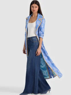 Alice and Olivia COATS*LEVINE DOUBLE BREASTED COAT