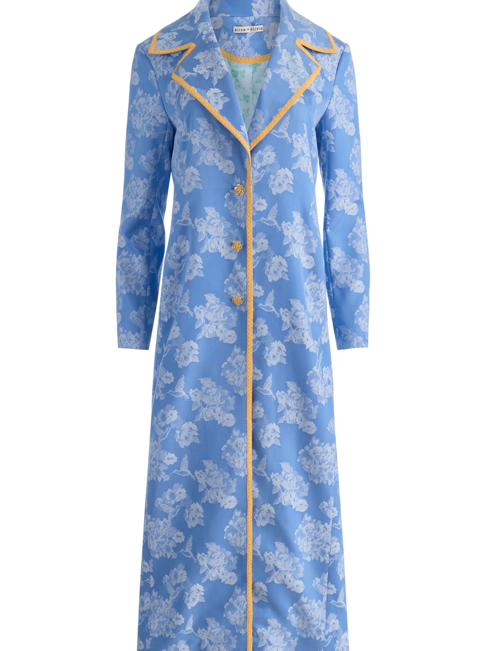 Alice and Olivia COATS*LEVINE DOUBLE BREASTED COAT