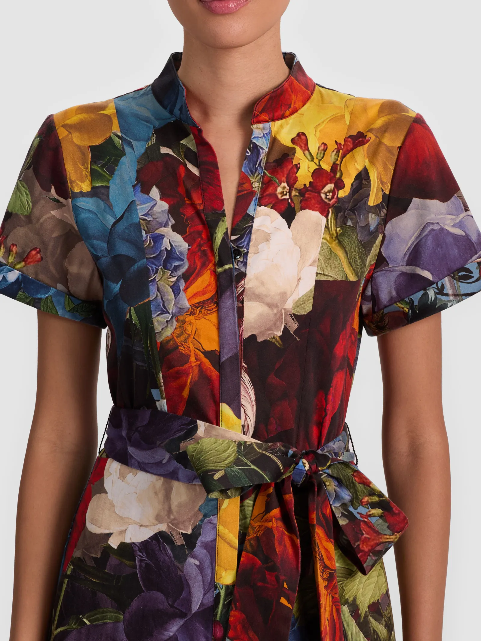 Alice and Olivia MIDI*LUCY MIDI SHIRT DRESS
