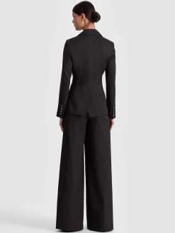 Alice and Olivia BLAZERS*MACEY CINCHED WAIST BLAZER